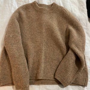 Naadam Cashmere Ribbed Mockneck